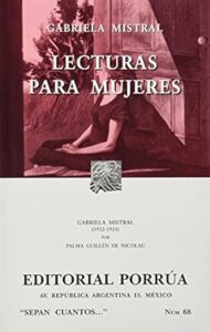 lecturas para mujeres gabriela mistral